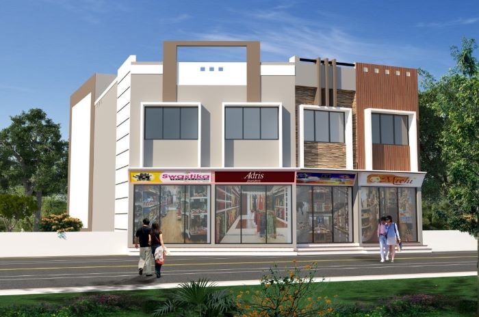 Commercial Building, Mandvi